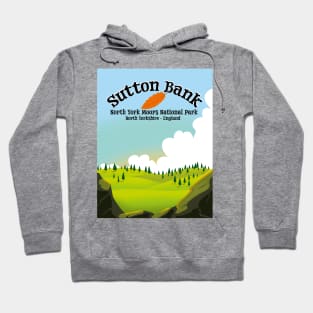 Sutton Bank Yorkshire travel poster Hoodie